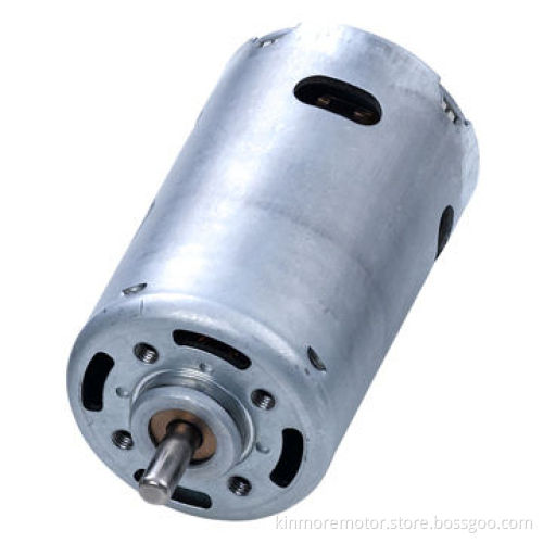 14 volt vehicle DC motor with carbon steel shaft for air pump and vacuum cleaner